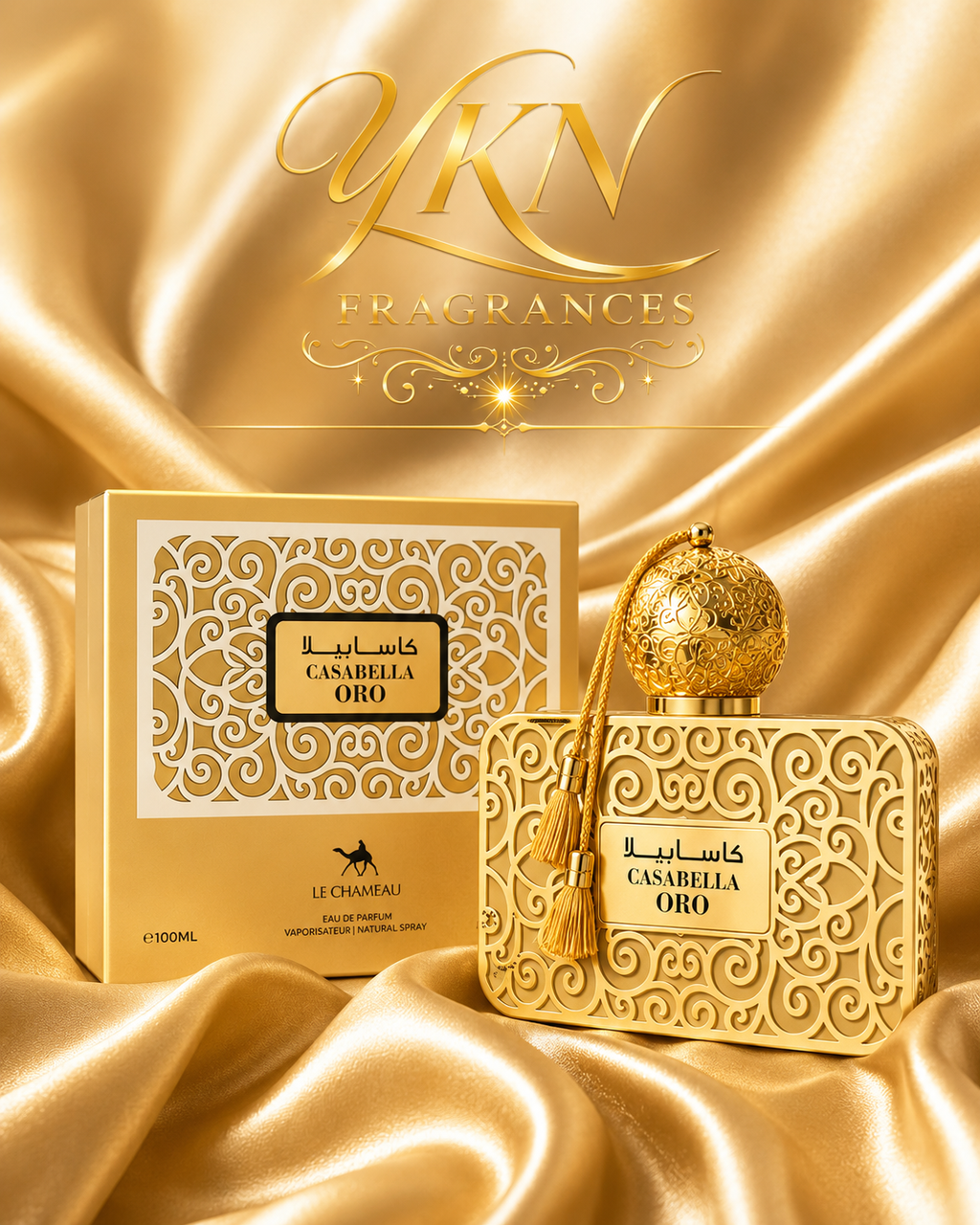 Casabella Oro  100 ml  eau de parfum  by Le  Chameau