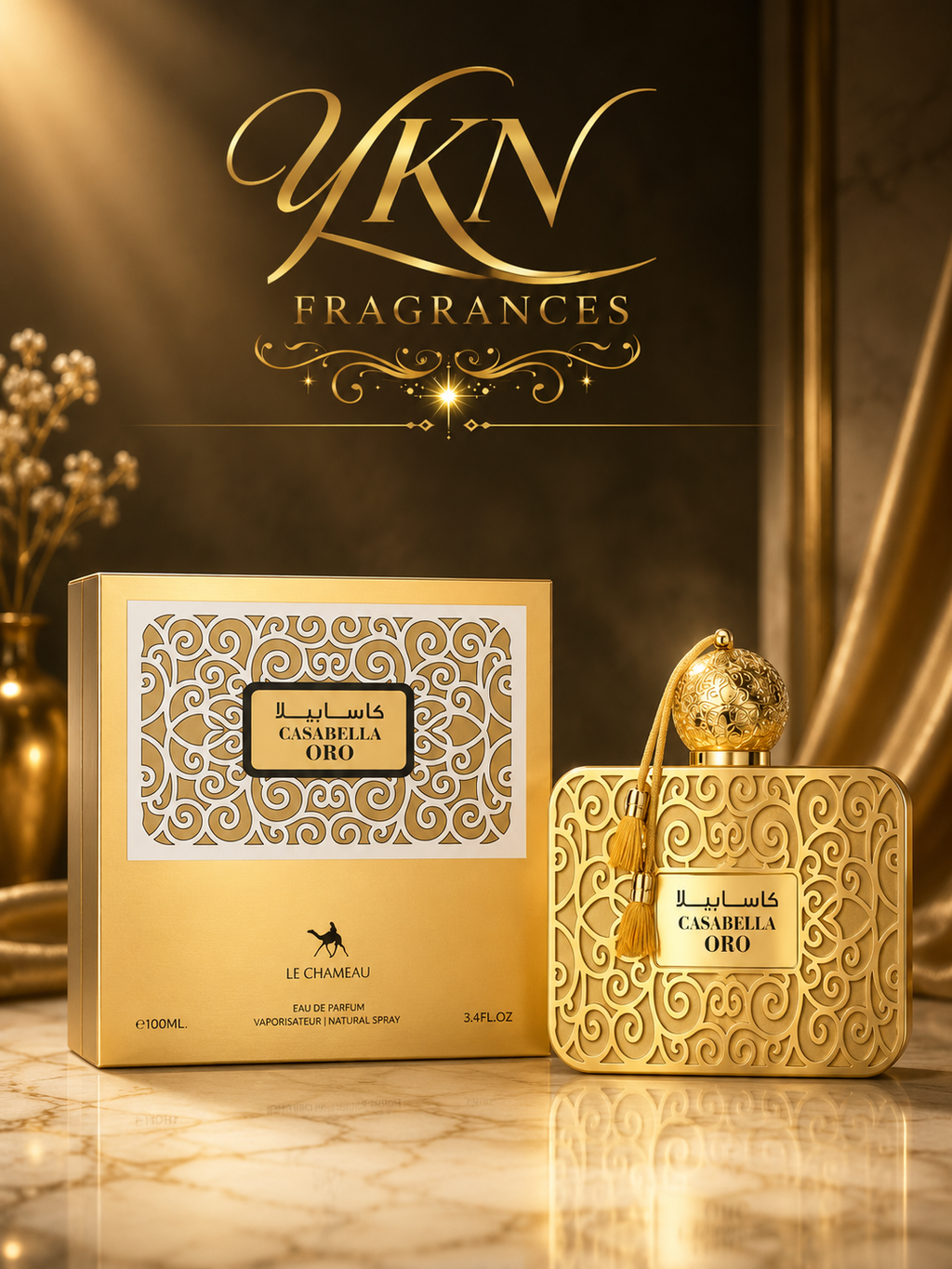 Casabella Oro  100 ml  eau de parfum  by Le  Chameau